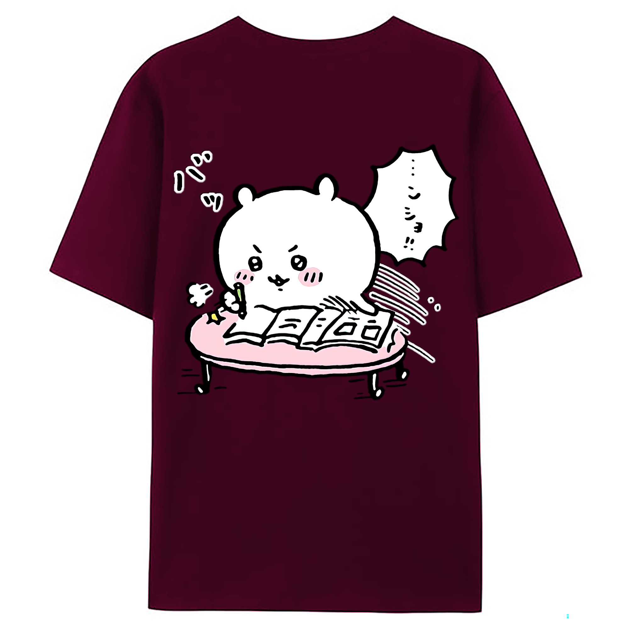 （画像用） ちいかわ ちいかわ Chii-kawa chiikawa レディース半袖Tシャツ(バックプリント)